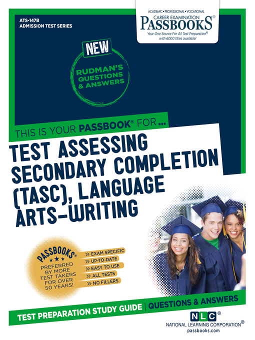 Title details for Test Assessing Secondary Completion (TASC), Language Arts-Writing by National Learning Corporation - Available